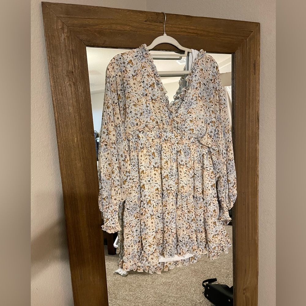 Floral boutique dress